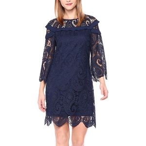 Laundry By Shelli Segal Venise Shift 3/4 Sleeve